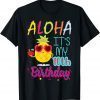 Aloha It's My 10th Birthday Hawaiian 10 Years Toddler Luau Tee Shirts