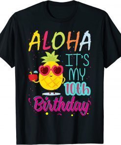 Aloha It's My 10th Birthday Hawaiian 10 Years Toddler Luau Tee Shirts