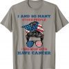 Vintage Joe Biden Has Cancer Tee Biden Has Cancer Messy Bun T-Shirt