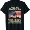 Biden I Am An American I Have The Right To Bear Arms T-Shirt