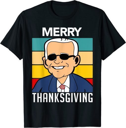 Joe Biden Confused Merry Thanksgiving For Halloween Unisex T-Shirt