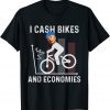 Biden Bicycle I Crash Bikes And Economies Vintage T-Shirt