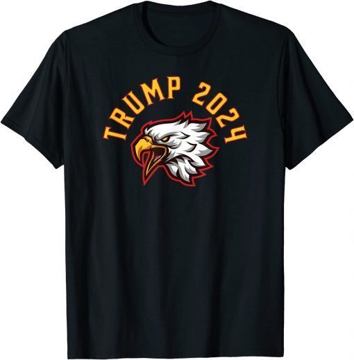TRUMP 2024 USA Bald Eagle T-Shirt