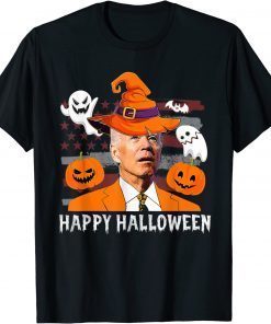 T-Shirt Joe Biden Confused Happy Halloween For Halloween