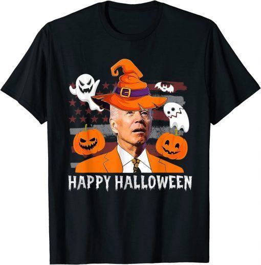 T-Shirt Joe Biden Confused Happy Halloween For Halloween