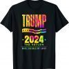 Trump 2024 The Return Make Liberals Cry Again Electiona Unisex T-Shirt
