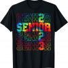 Shirt Senior Graduation Gift Men Girl Class of 2023 Senior Tie Dye