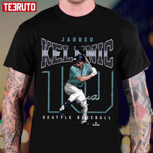 T-Shirt Seattle Basebal Jarred Kelenic