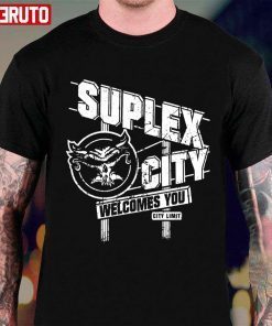 Funny Suplex City Welcomes You Brock Lesnar T-Shirt