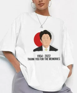 RIP Shinzo Abe 1954-2022 ,Thank You for Your Memories,Japan ex-PM injured Shirt