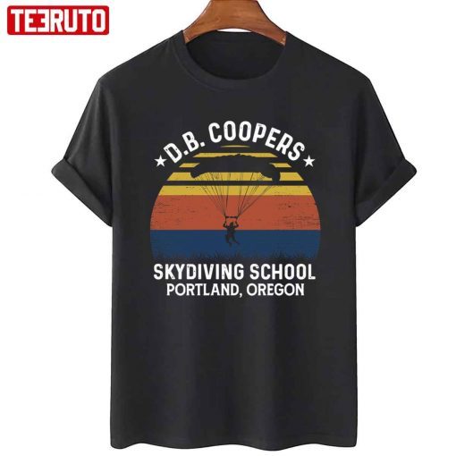 2022 Skydiving School D B Coopers Shirts
