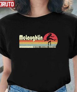 Mclaughlin Us Hurdling Team New World Record Hurdles Vintage T-Shirt