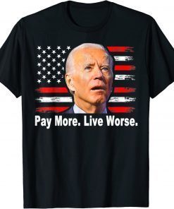 Confused Biden, pay more live worse Classic T-Shirt