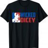 Wicked Dicey, Baseball Logo Style Gift Shirts