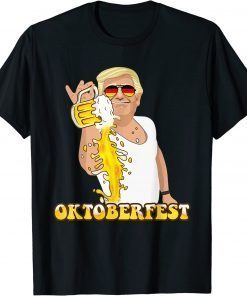 Trump Oktoberfest Drink Team Beer Mug German Gift T-Shirt