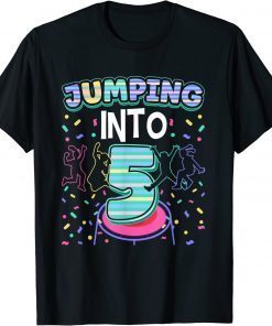 Jumping Into 5th Birthday T-Shirt