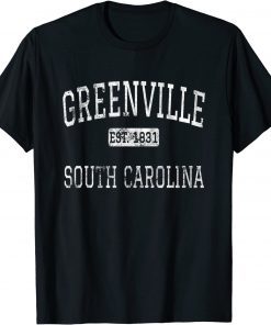 2022 Greenville South Carolina SC Vintage T-Shirt