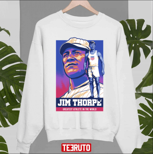 Classic Jim Thorpe Greatest Athlete In The World T-Shirt