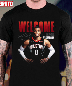 Official Rockets Russell Westbrook Basketball Gift T-Shirt