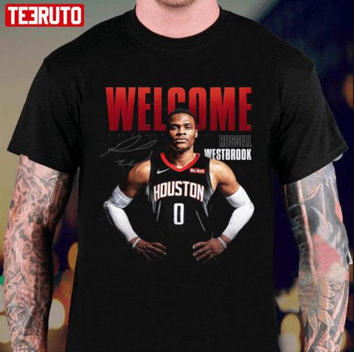 Official Rockets Russell Westbrook Basketball Gift T-Shirt