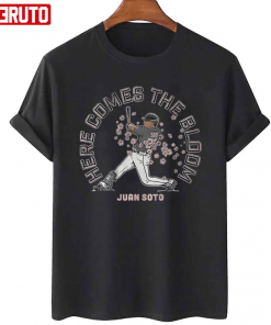 T-Shirt Playing Juan Soto Here Comes The Bloom