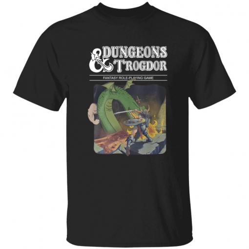 Dungeons and trogdor fantasy role playing game Gift Tee Shirts