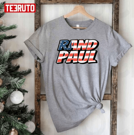 Flagstand With Rand Paultrump Endorsed Funny Tee Shirts