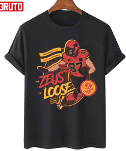 The Zeus Is Loose Boozy Juicy IPA Craft Beer Label Funny T-Shirt