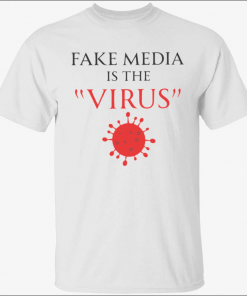 Fake media is the virus 2022 Shirt