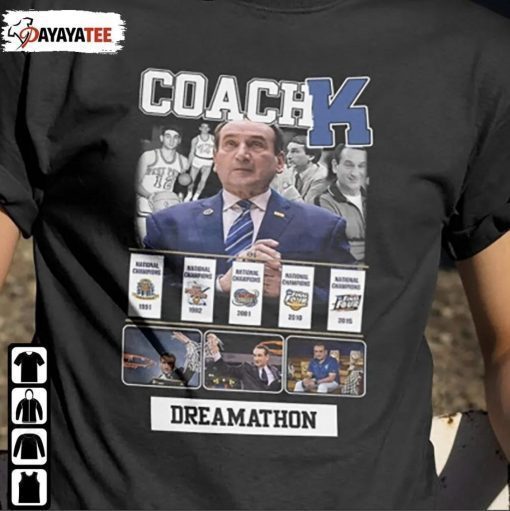 Classic Zion Williamson Coach K Shirt