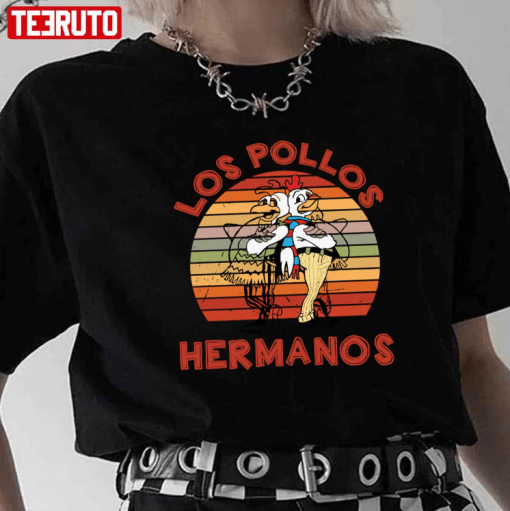 Retro Los Pollos Hermanos Los Pollos Graphic Gift T-Shirt