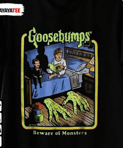 Goosebumps Beware Of Monsters Horror Halloween Gift Tee Shirts