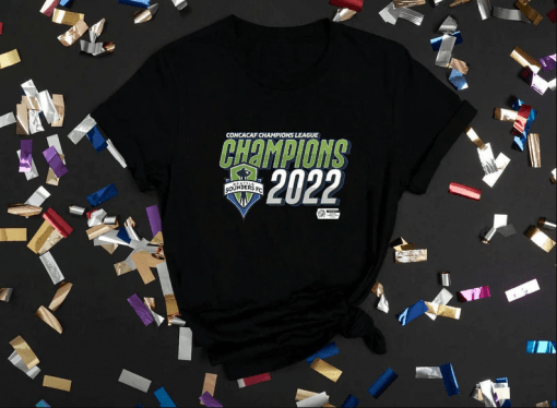 Seattle Sounders, Champions 2022 Concacaf Champions League Premium Classic T-Shirt