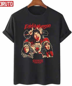 Classic Stranger Things Eddie Munson Joseph Quinn Characters T-Shirt