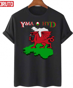 Yma O Hyd Welsh Flag T-Shirt