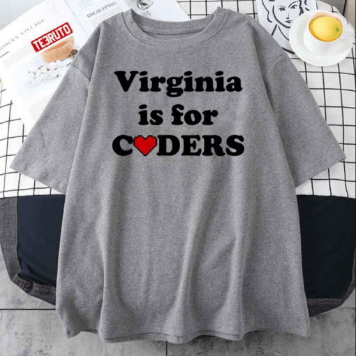 Official Virginia Is For Coders T-Shirt