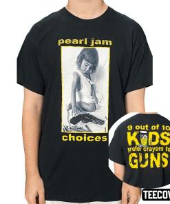 Official Pearl Jam Choices Tee Shirt