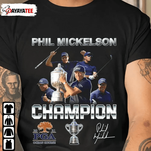 Phil Mickelson Champion ,Pga Championship Classic Shirt