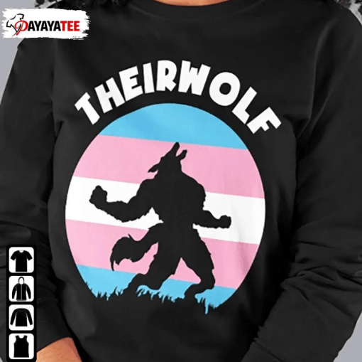 Theirwolf Trans Pride Lgbt Official Shirt