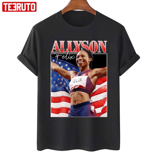 Woman Sprinter Allyson Felix Gift T-Shirt