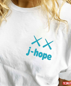 T-Shirt j-hope Jack In The Box XX BTS Hobi Jung Hoseok Blue