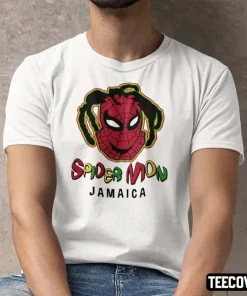 Funny Spider Man Spider Mon Jamaica T-Shirt