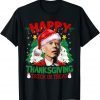 Joe Biden Merry Thanksgiving Trick Or Treat Christmas Tee Shirt
