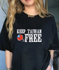 I stand with Taiwan,Support Taiwan Keep Taiwan Free T-Shirt