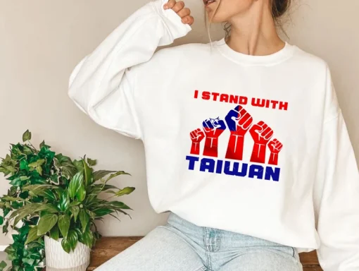 T-Shirt I Stand With Taiwan, Free Taiwan, Taiwan Not China