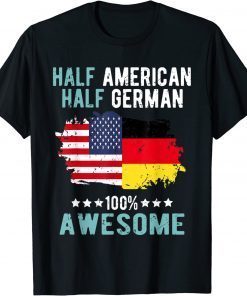 Half American Half German 2022 T-Shirt