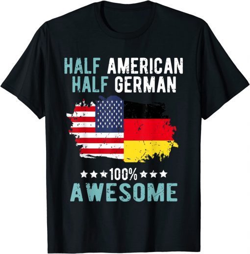 Half American Half German 2022 T-Shirt