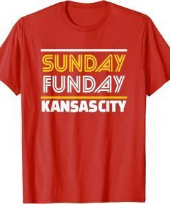 Official Sunday Funday Kansas City Sunday Funday T-Shirt