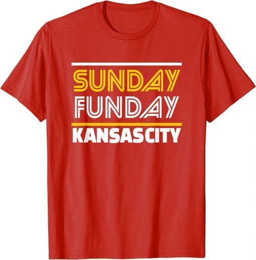 Official Sunday Funday Kansas City Sunday Funday T-Shirt