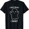 Vintage I Boo What I Want Halloween T-Shirt